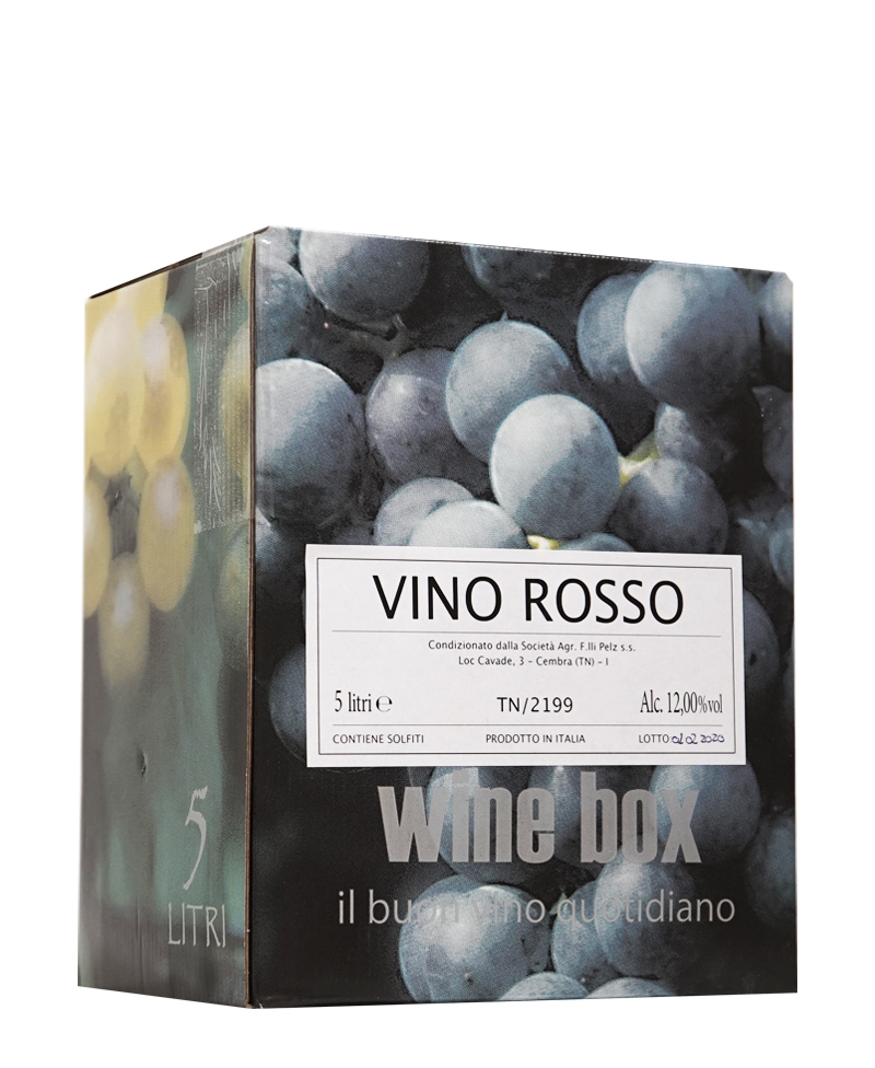 FC BAG IN BOX 5 Lt. ROSSO Schiava/Pelz