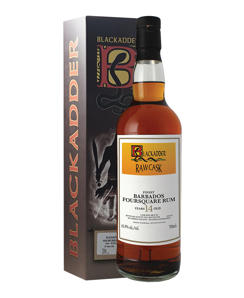 RAW CASK BARBADOS 4 SQUARE RUM 2007/Blackadder