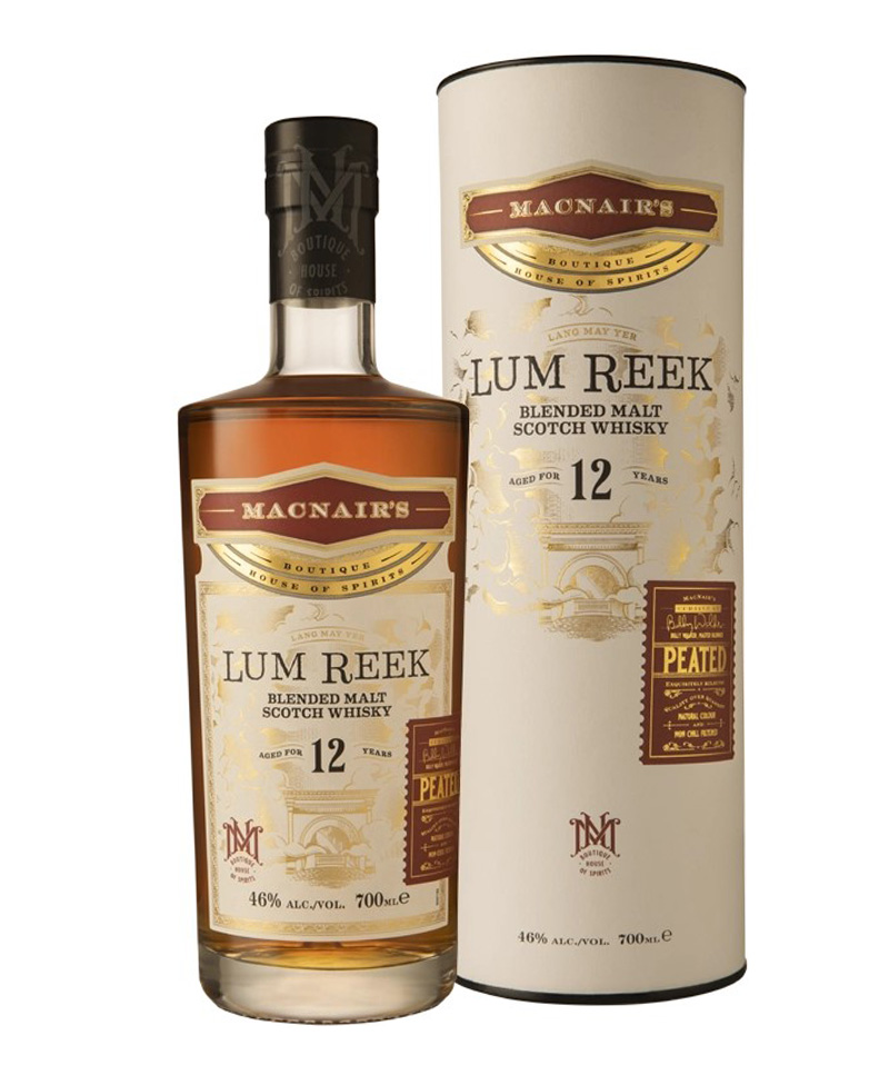 E (0,700) LUM REEK 12 years old Astucciato/Mac Nair's