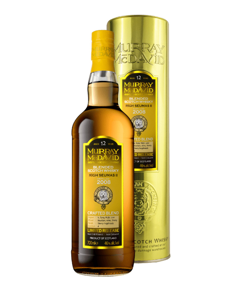 (0,700) RIGH SEUMAS 12 yo 2008 Astucciato/Murray Mc David