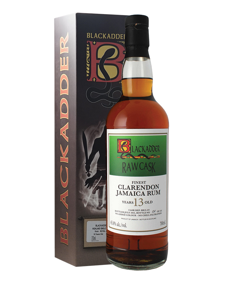 RAW CASK CLARENDEN JAMAICA RUM 2007/Blackadder