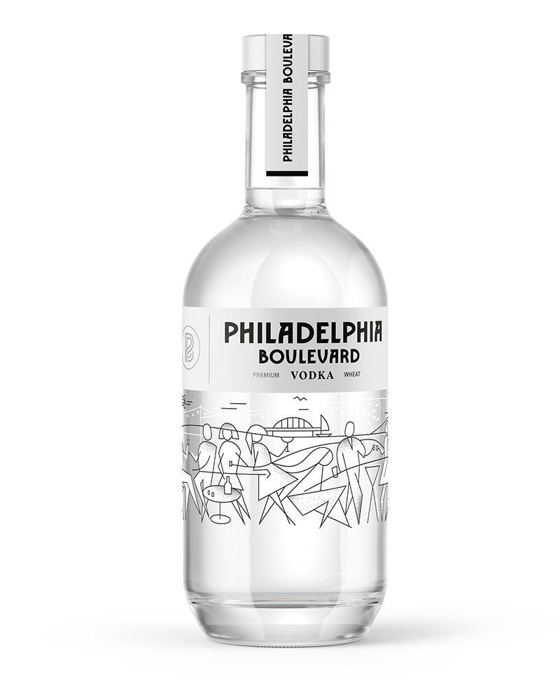 E FC (0,500) PHILADELPHIA BOULEVARD VODKA/Torunskie