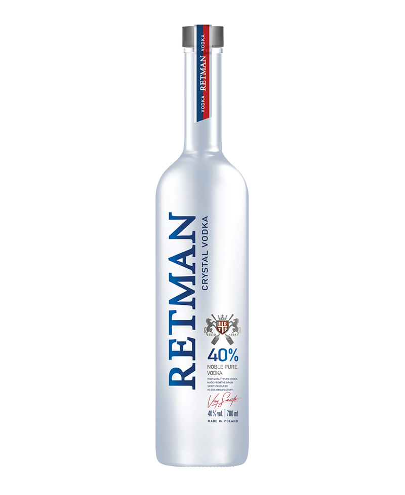 (0,700) RETMAN CRYSTAL VODKA/Torunskie
