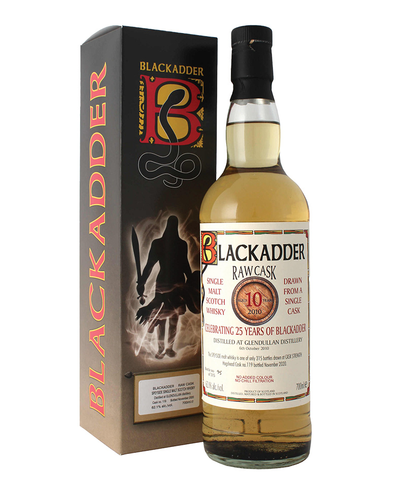 RAW CASK GLENDULLAN 2010 10YO/Blackadder