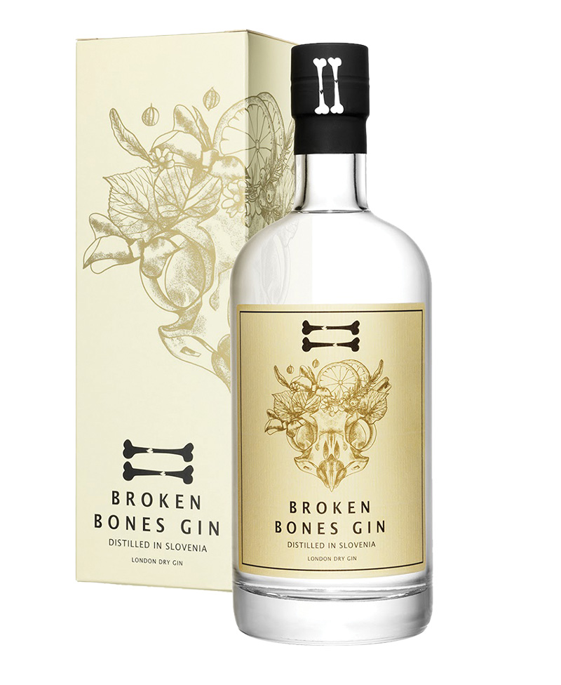 (0,50) GIN LONDON DRY Astucciato/Broken Bones