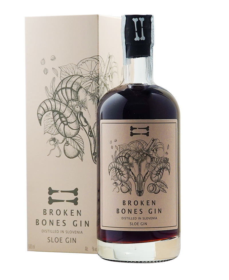 (0,500) GIN SLOE Astucciato/Broken Bones