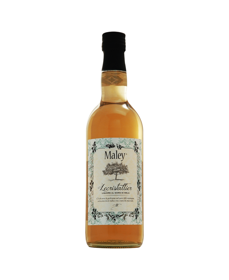 (0,70) LIQUORE AL SIDRO DI MELA Lecristallier/Maley