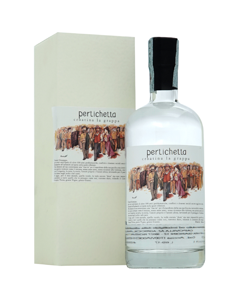 (0,500) 2009 Grappa CROATINA Pertichetta Astucciato/Vigneti Massa