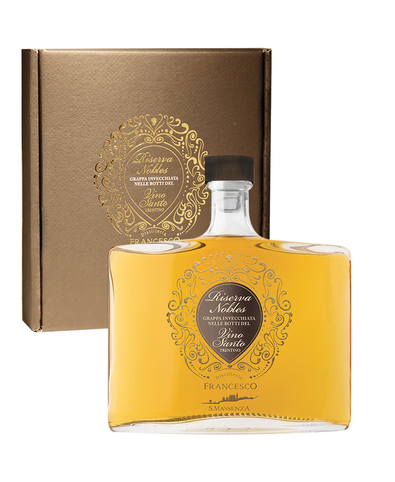 (0,50) GRAPPA DI VINACCE DI VINO SANTO RiservaNobles Botti Vino Santo/Distilleria Francesco