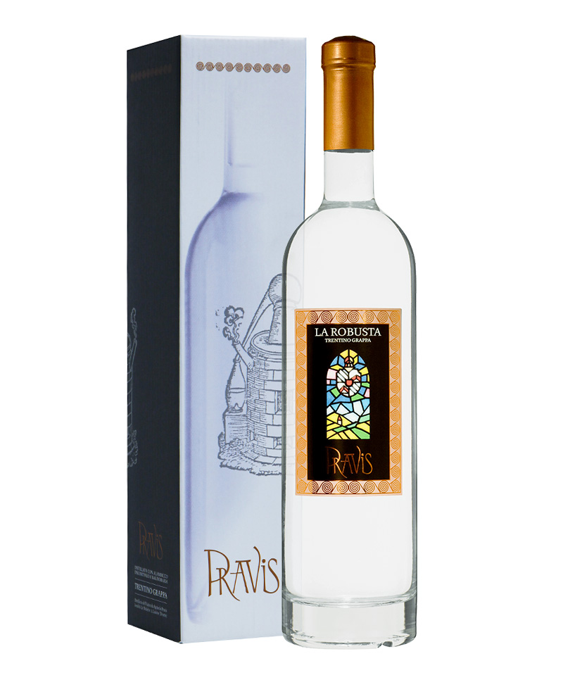 GRAPPA LA ROBUSTA Astucciata/Distilleria Pravis