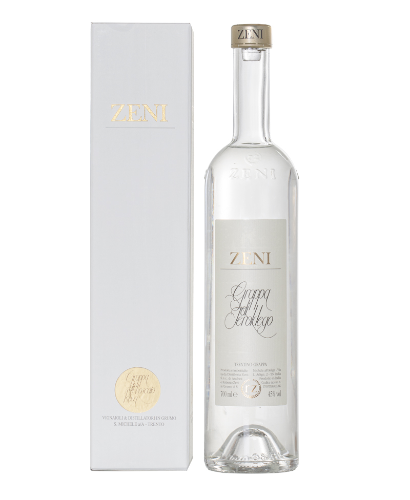 GRAPPA DI TEROLDEGO Astucciata/Distilleria Zeni