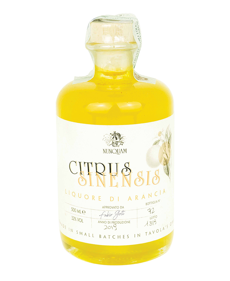 (0,500) CITRUS SINENSIS Liquore di Arance Toscane/Opificio Nunquam