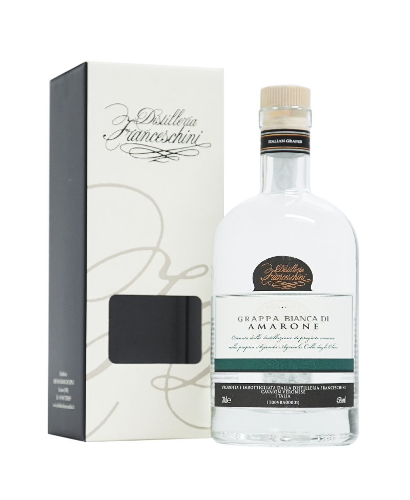 GRAPPA DI AMARONE BIANCA Astucciata/Distilleria Franceschini