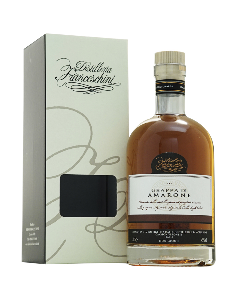 GRAPPA DI AMARONE affinata in barrique Astucciata/Distilleria Franceschini
