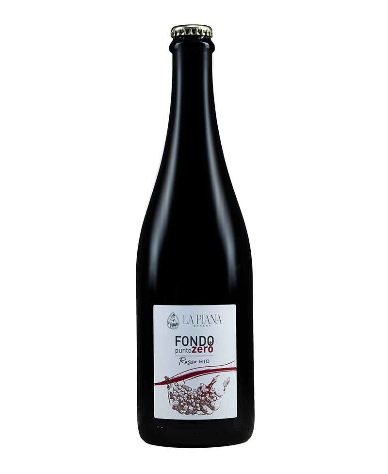 2022 FONDOPUNTOZERO Rosso Sui Lieviti M.F. BIO*/La Piana