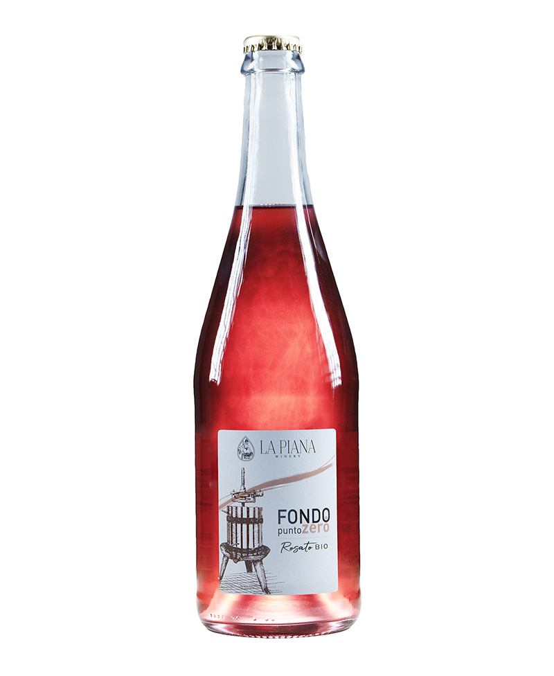 2021 FONDOPUNTOZERO Rosato Sui Lieviti M.F. BIO*/La Piana