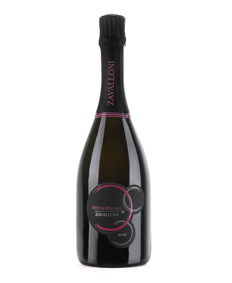 BRUT ROSE' 30 mesi sui Lieviti M.C./Zavalloni