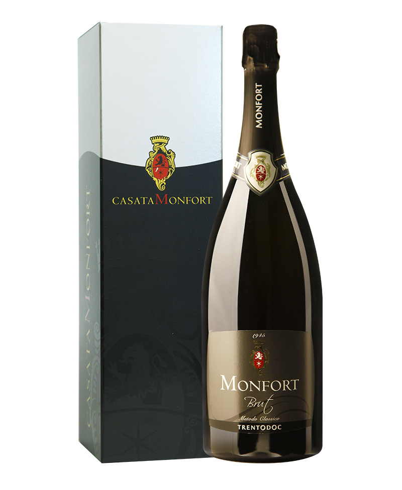 (3,000) TRENTODOC BRUT Monfort M.C. Astucciato/Monfort