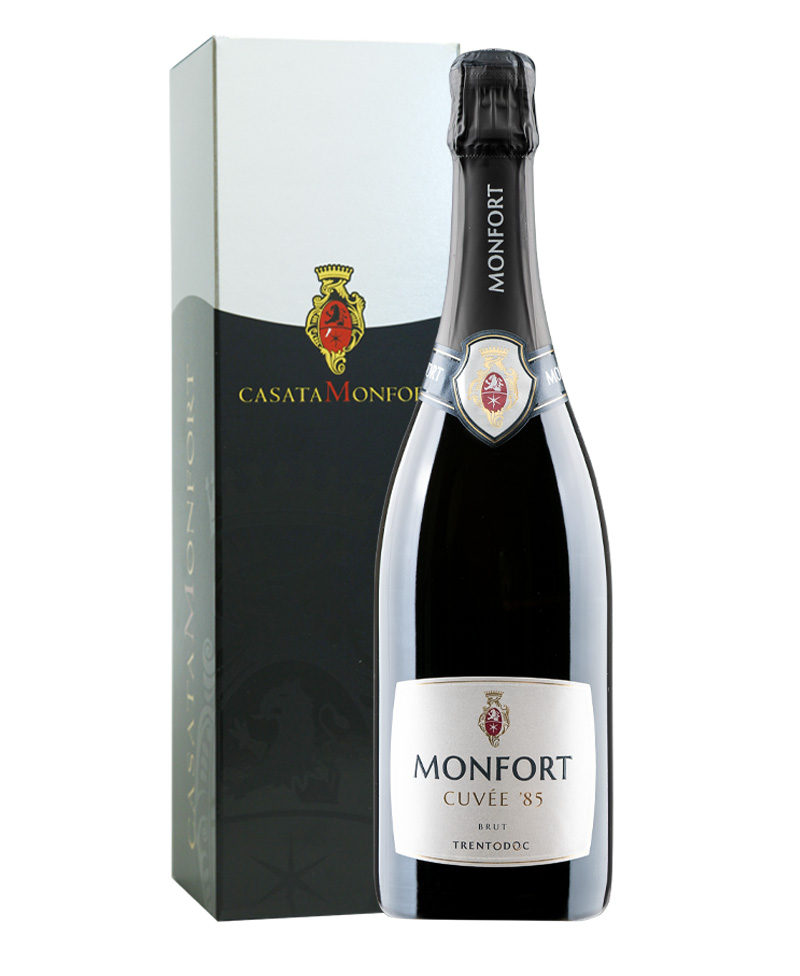 (1,500) TRENTODOC BRUT Monfort M.C. Astucciato/Monfort