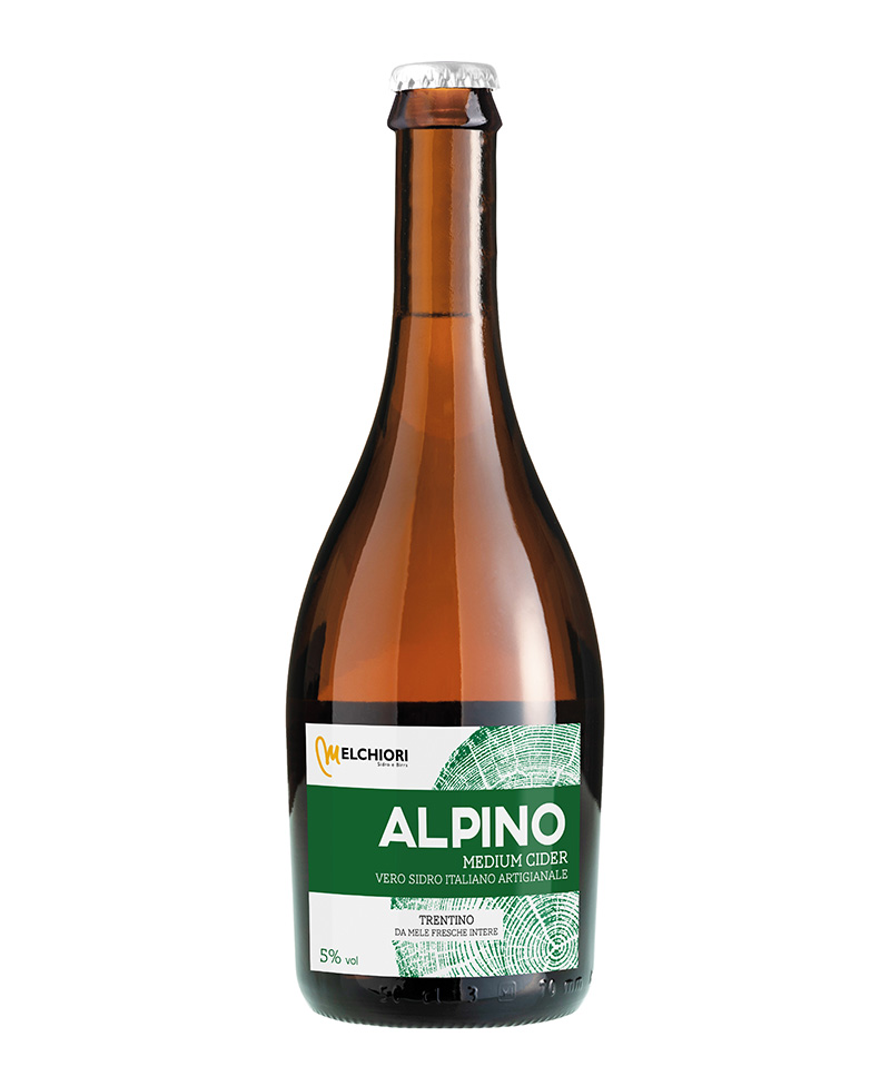 (0,500) Alpino SIDRO DI MELA Tappo corona BIO*/Melchiori