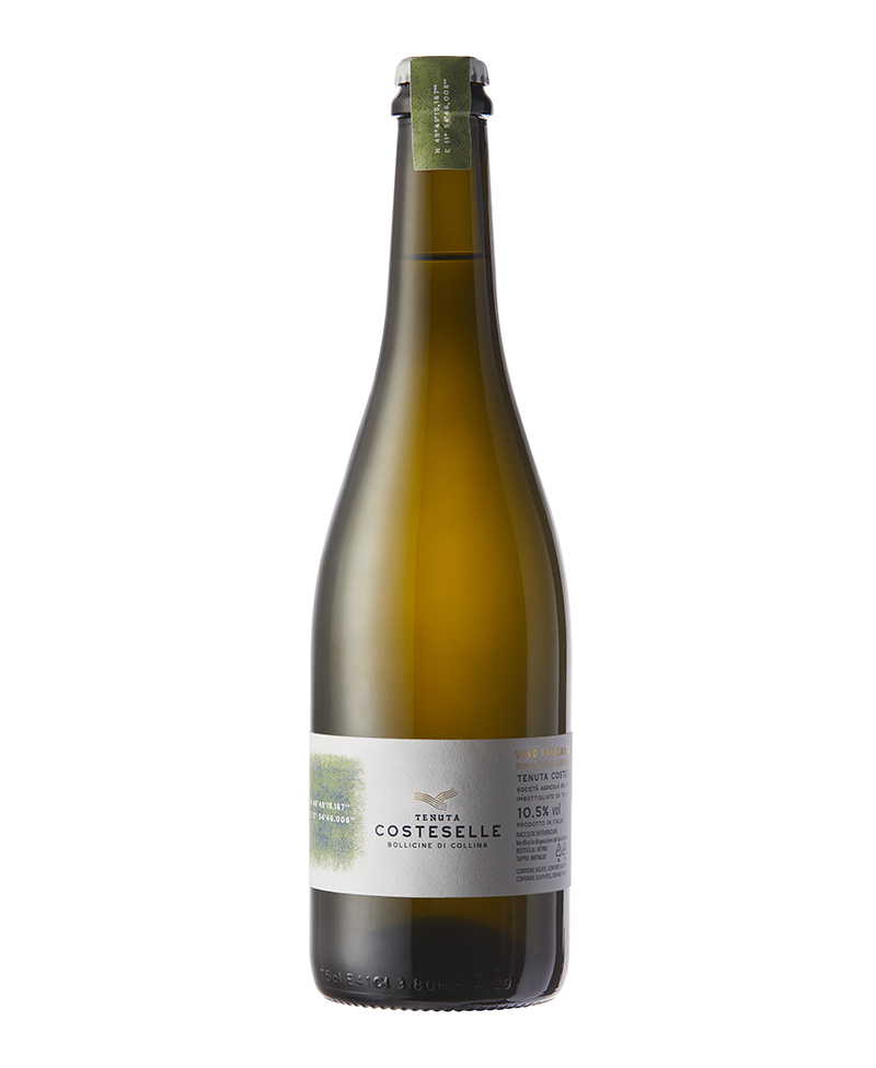 E VINO FRIZZANTE BIANCO Sui Lieviti Tappo Corona/Tenuta Costeselle