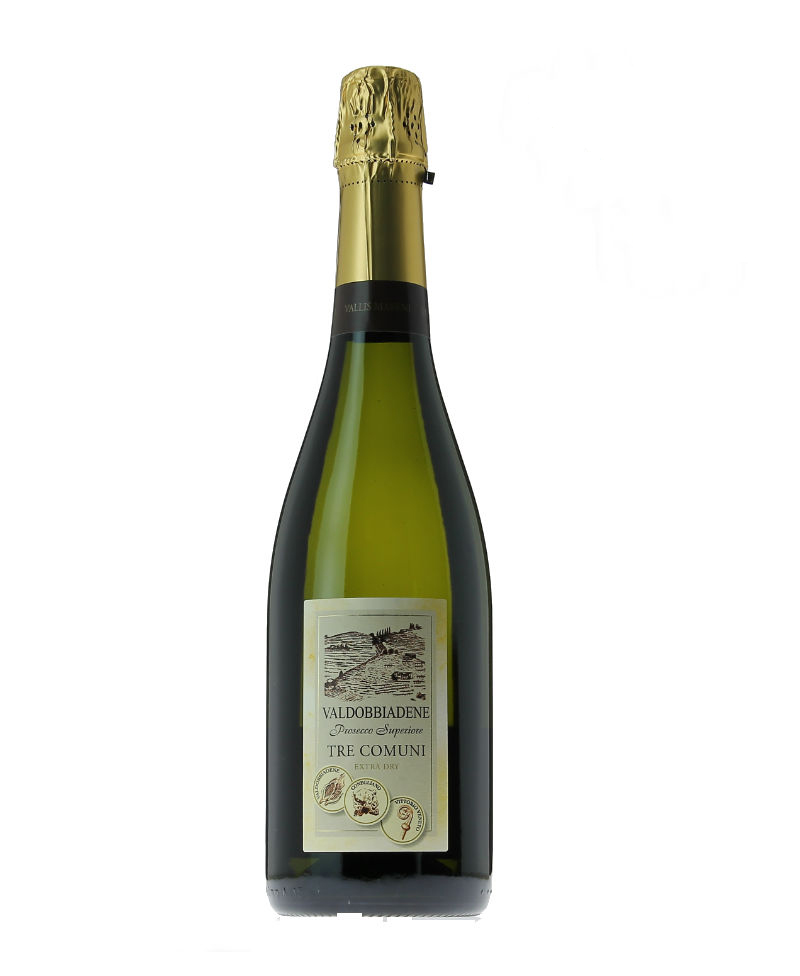 Tre Comuni Selezione PROSECCO EXTRA DRY CONEGLIANO E VALDOBBIADENE M.M./Vallis Mareni