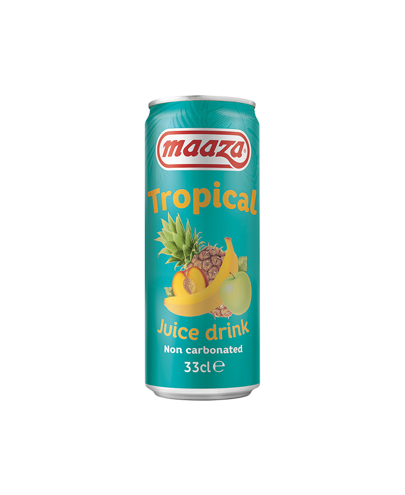 E (0,330) TROPICAL Succo di Frutta in Lattina/Maaza in confezione da 24