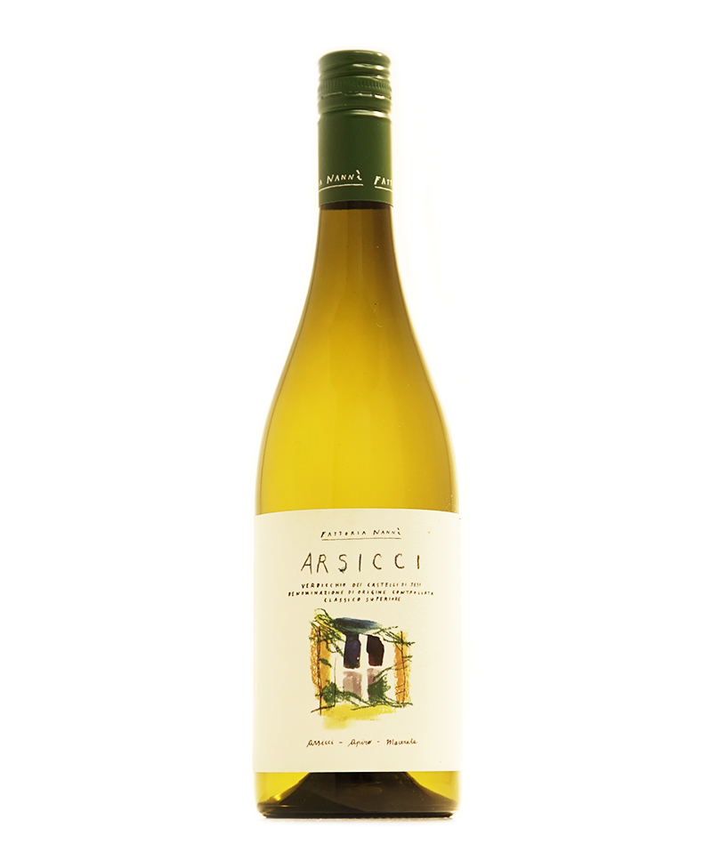 2022 Arsicci VERDICCHIO DEI CASTELLI DI JESI CLASSICO SUPERIORE Tappo Vite BIO*/Fattoria Nanni'