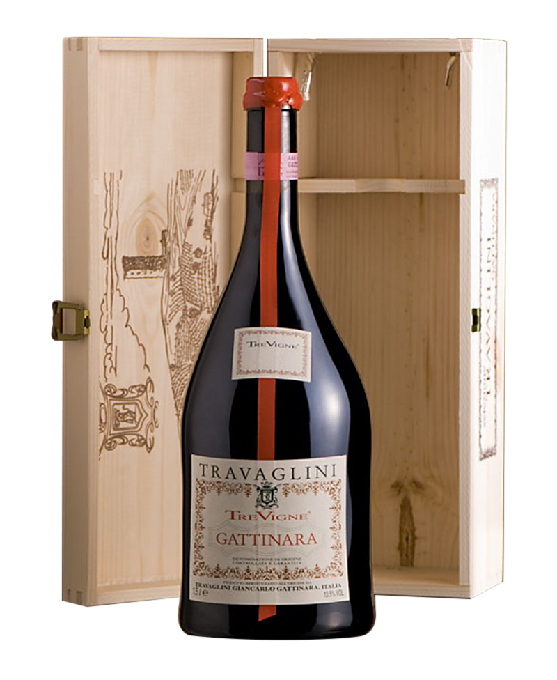 2018 (3,000) Cassa Legno GATTINARA Tre Vigne/Travaglini