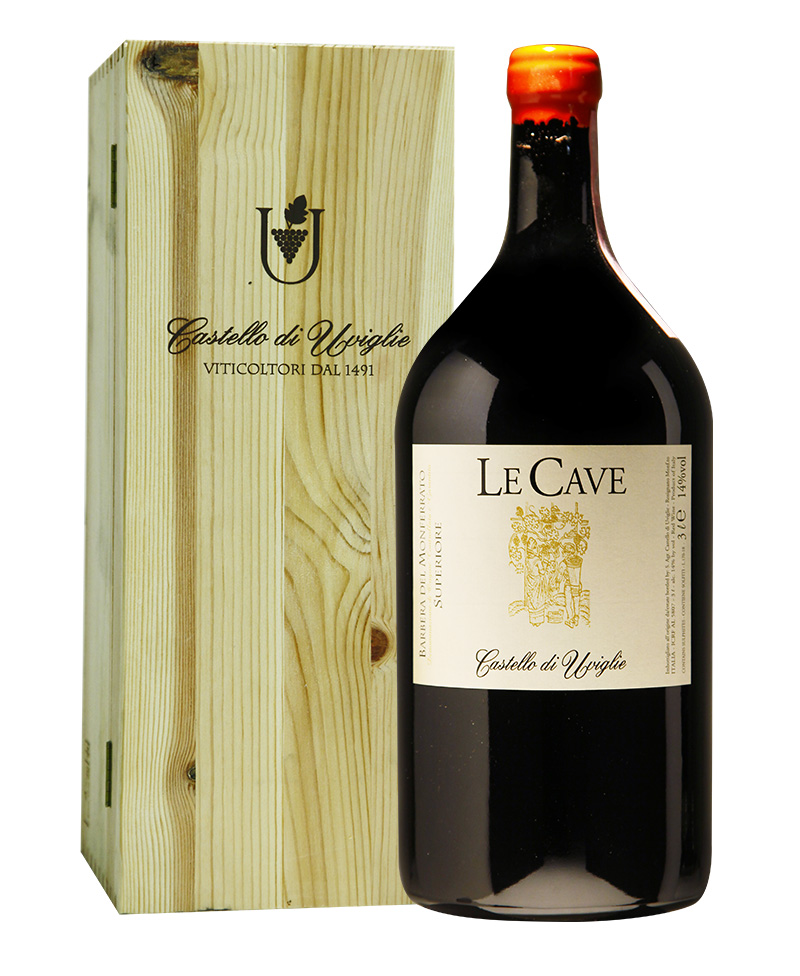 2018 (1,500) Cassa Legno Le Cave BARBERA MONFERRATO SUPERIORE/Castello di Uviglie