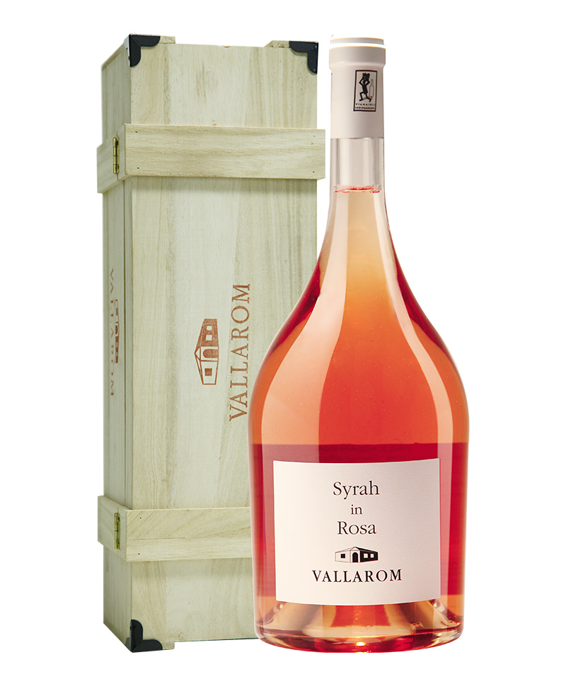 2021 (1,500) SYRAH ROSATO affinato in anfora  BIO* Astucciato/Vallarom
