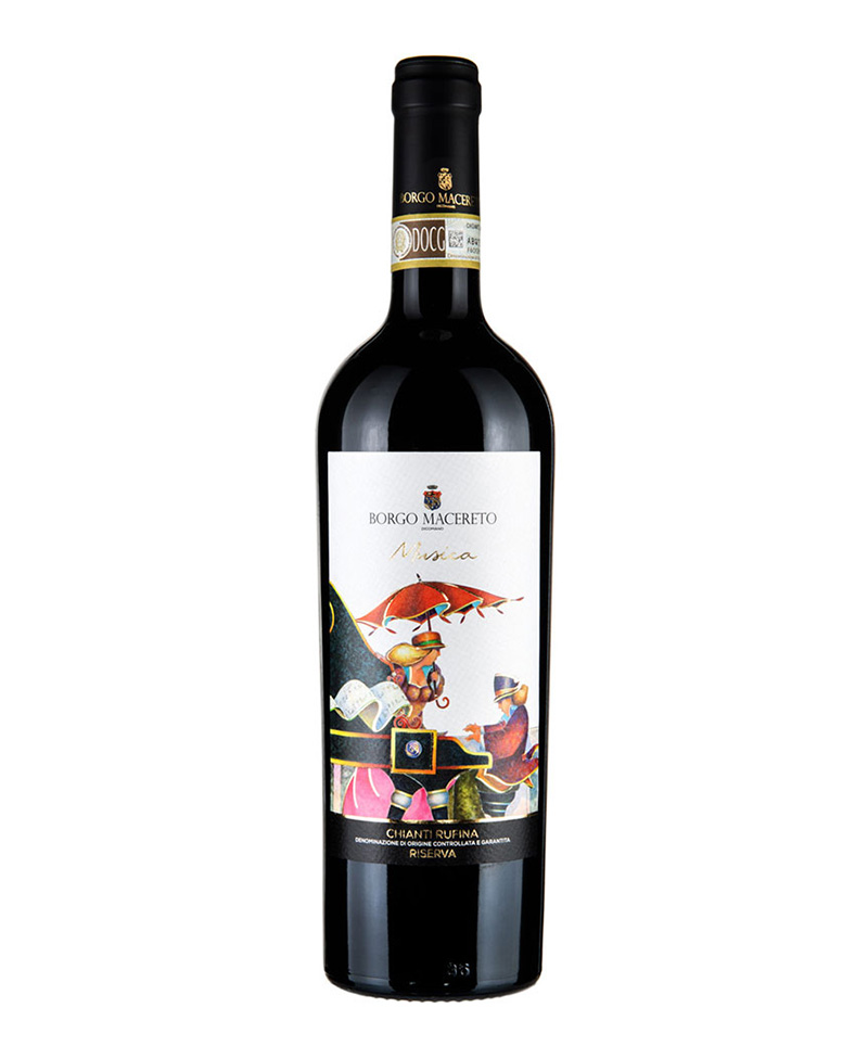 2019 CHIANTI RUFINA Riserva Musica BIO*/Borgo Macereto