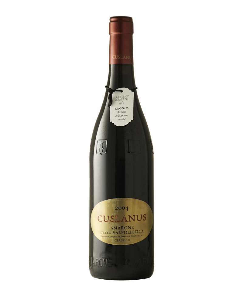 FC 2004 AMARONE VALPOLICELLA CLASSICO Riserva Cuslanus/Armani