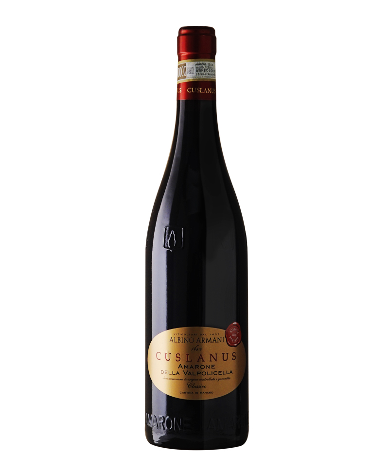 2016 AMARONE VALPOLICELLA CLASSICO Riserva Cuslanus/Armani