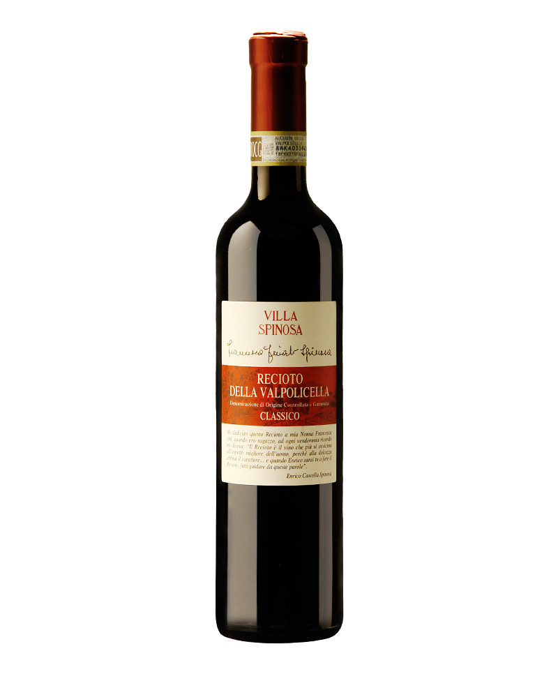2019 (0,500) RECIOTO VALPOLICELLA/Villa Spinosa